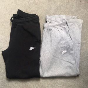 2 pair Nike sweatpants